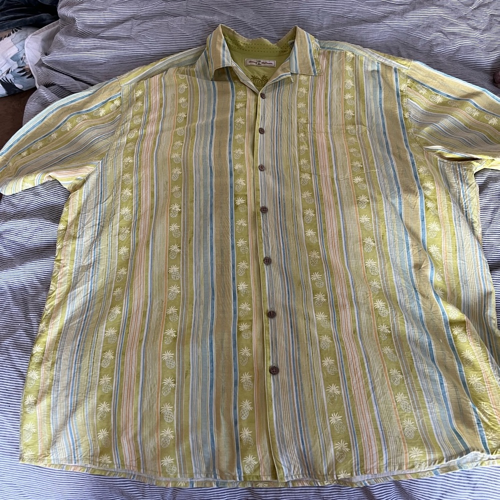 Tommy Bahama men’s big and tall button up shirt